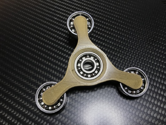 Fidget Spinner InsideOut | 3d print model