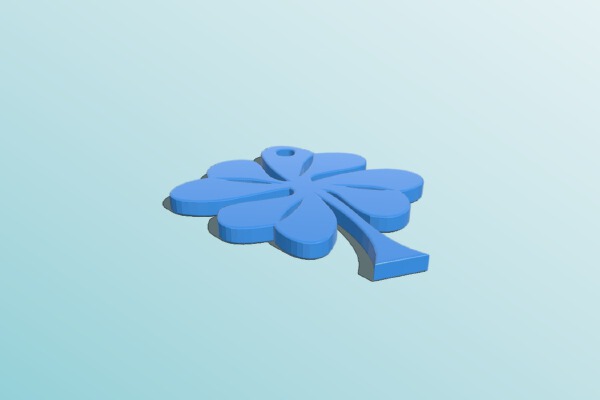 Shamrock Pendant | 3d print model