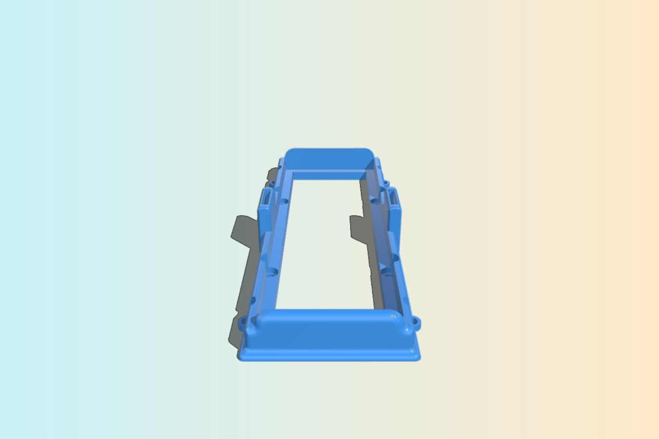 Quadcopter Lipo battery mount top or bottom 3000mA