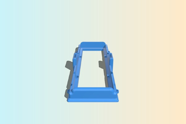Quadcopter Lipo battery mount top or bottom 3000mA | 3d print model