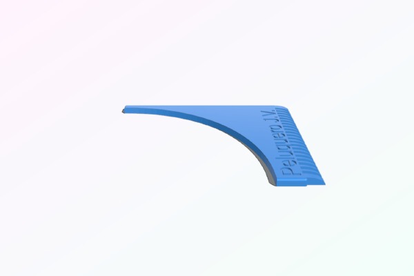 My Customized Beard comb and line tool | 3d print model