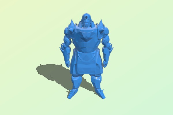 Alphonse Elric - Full Armor | 3d print model