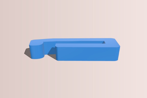 Rostock Max Square bed top Clip for Build Surface | 3d print model