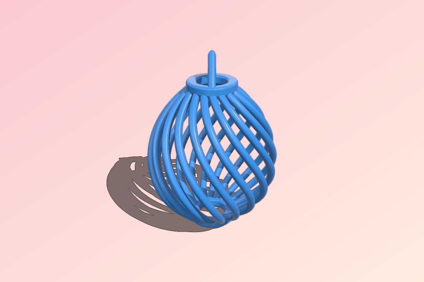 Spiral Christmas Ball