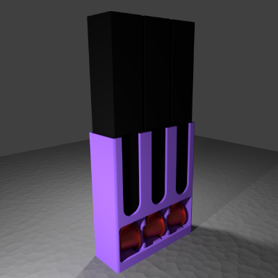 Nespresso capsules dispenser | 3d print model