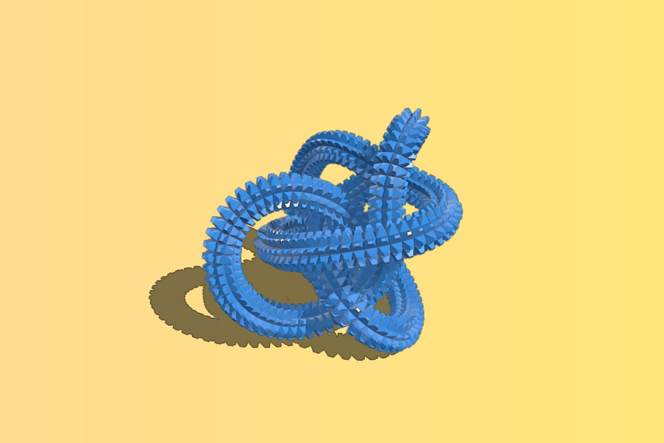Giant Spiky Perko Knot