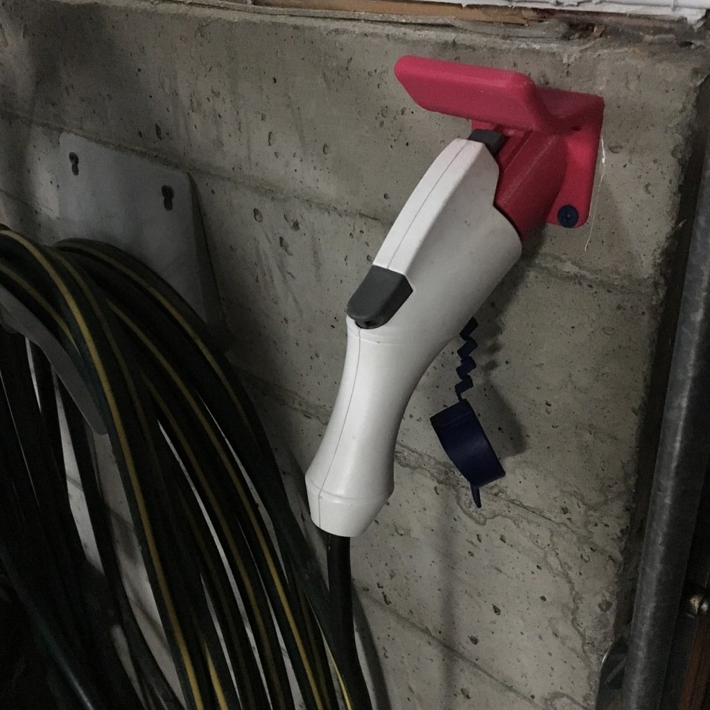 electric car plug hanger