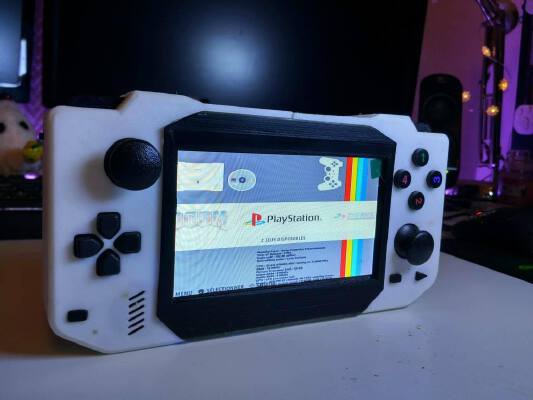 Game'Art - Portable console | 3d print model