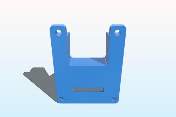 Xhover Stingy Gopro 4 30 degree mount | 3d print model