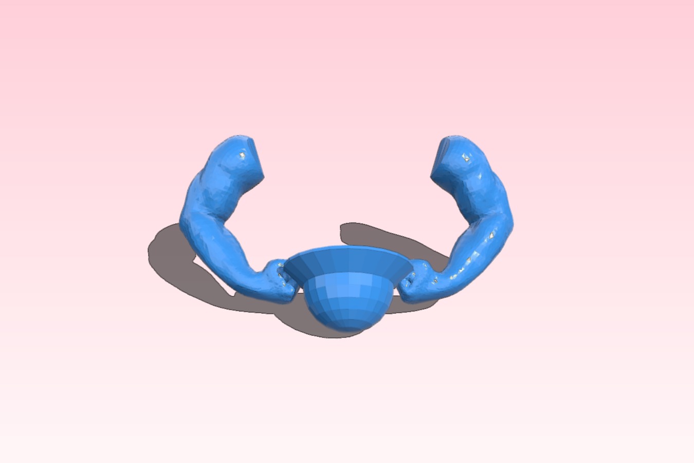 Beefy arms Krazy glue egg