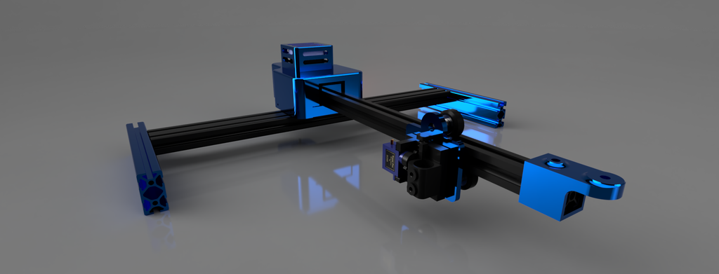 bluetooth cnc plotter or laser | 3d print model