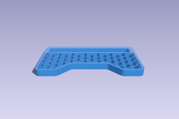 Monitor stand leg with editable files | 3d print model