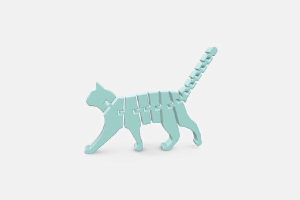 Flexi Cat | 3d print model