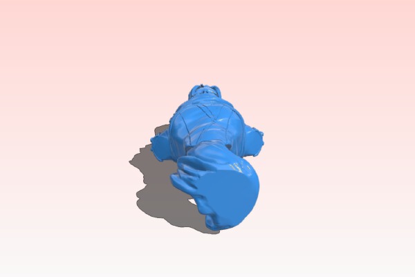 Wraith bust | 3d print model