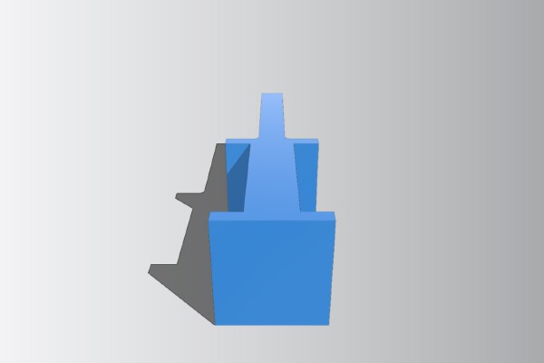 RV Camper Refrigerator Door Holder (Dometic RM2652) | 3d print model