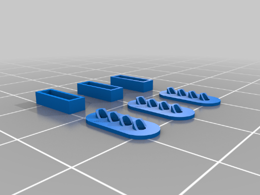 N Scale Lighted Signals Other Targets | 3d print model