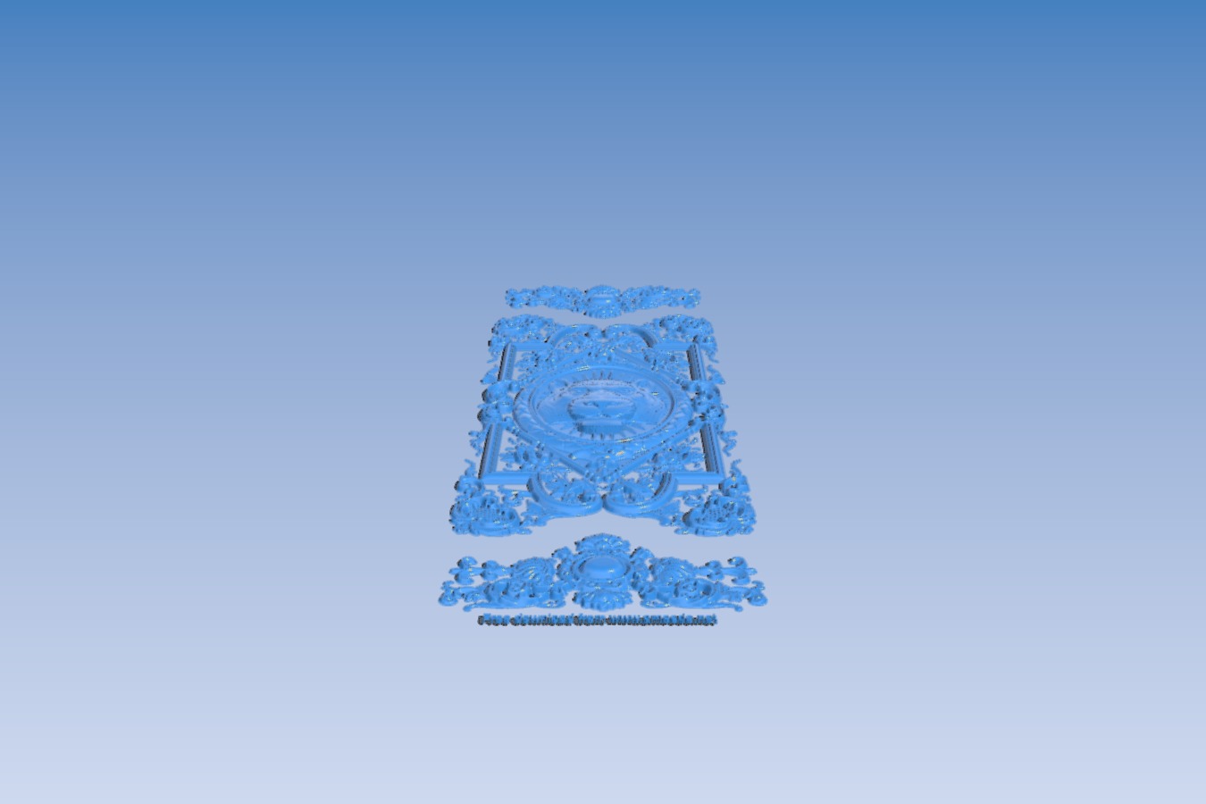 Door frame pattern