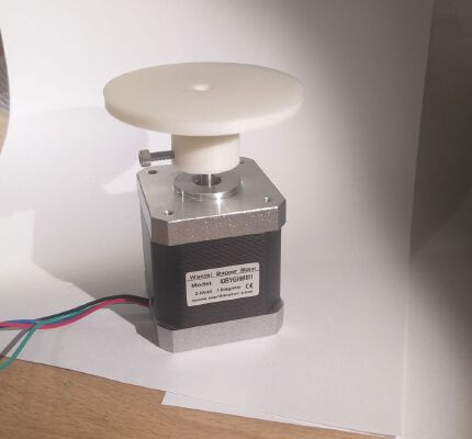 rotary table for 3D Scanner Nema 17 _ 5mm | 3d print model