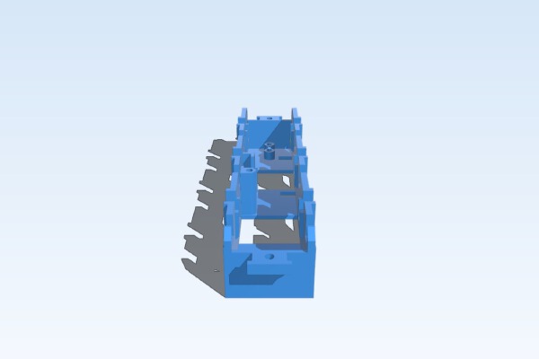 Toy locomotive with working brakes | 3d print model