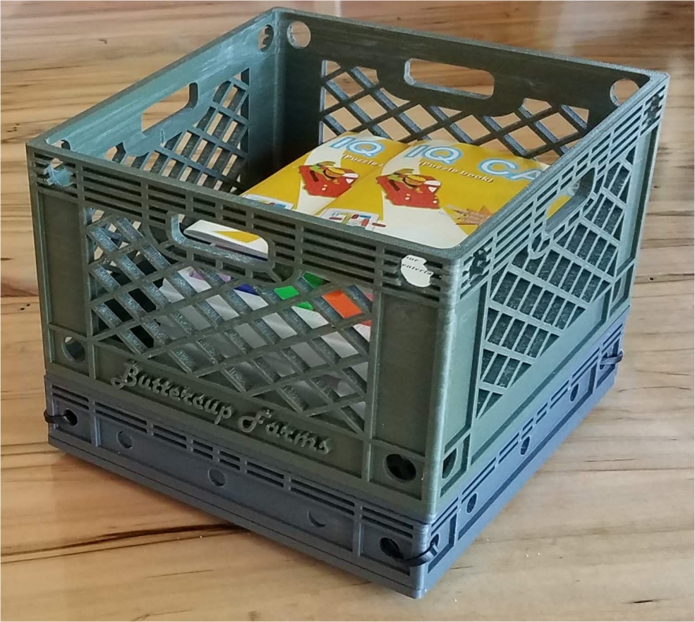 customizable milk crate storage, project box, rasberry pi, beaglebone case