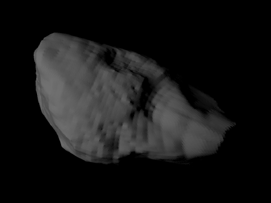 1P_Halley scaled one in 200 thousand | 3d print model