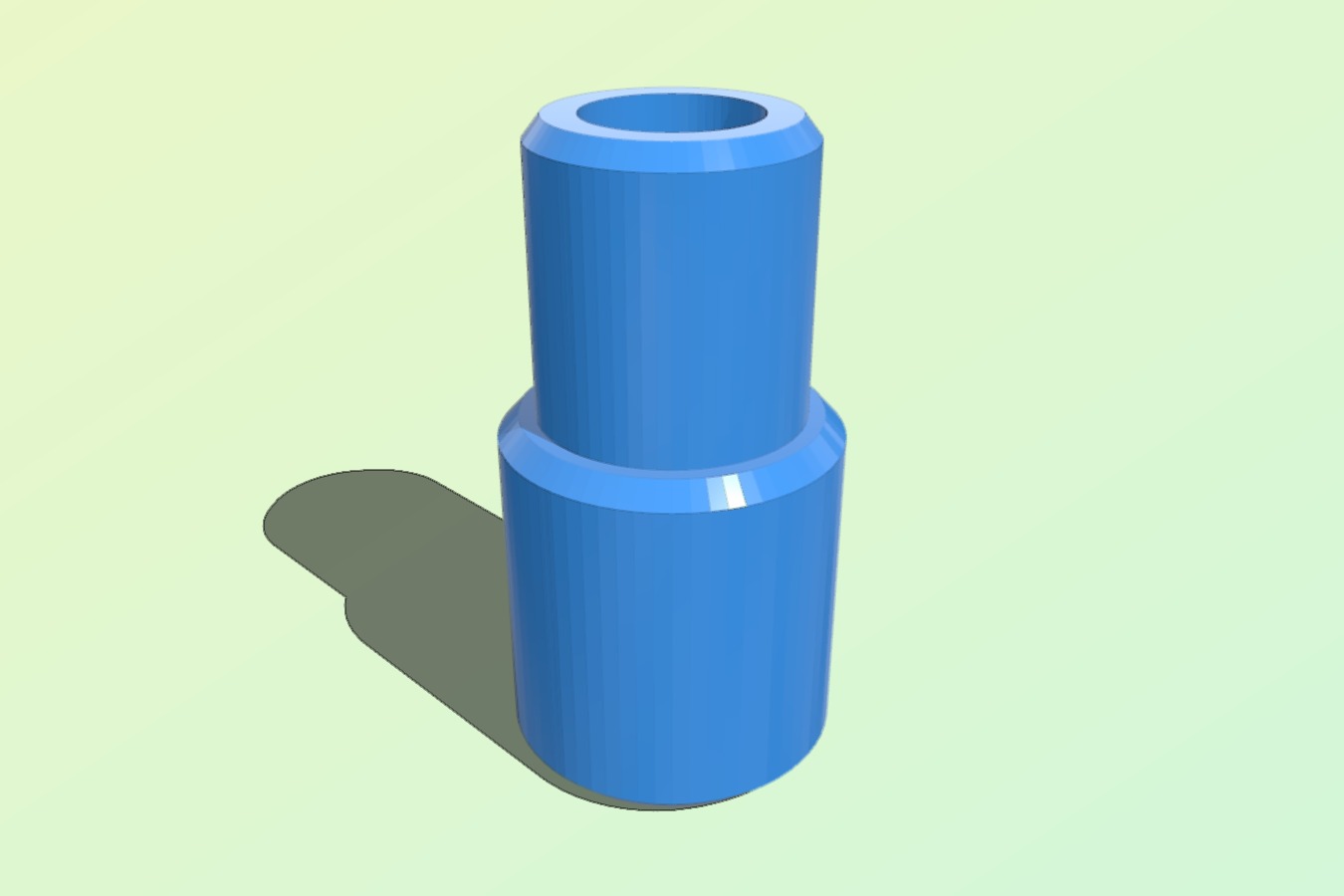 Tower + Base Coupler for MKII Wind Turbine