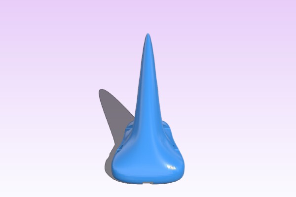3DPOWER Universal Antenna mount fin for TBS CROSSFIRE XF RACE ANTENNA TURTLE MODE | 3d print model