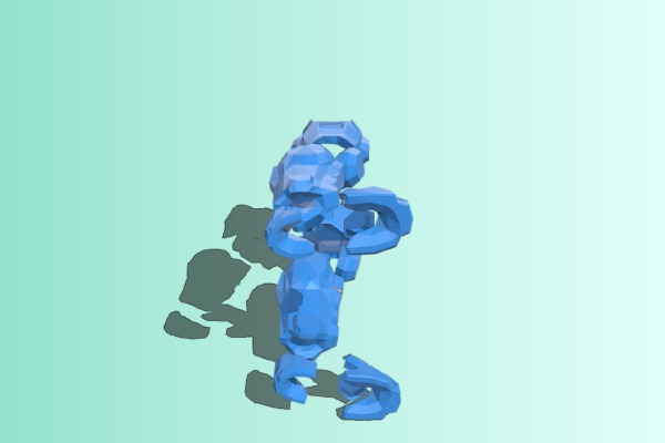 Halo Over-Locking Legs | 3d print model