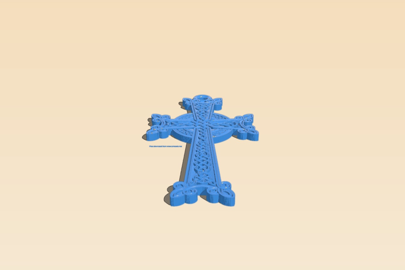 Cross symbol pattern