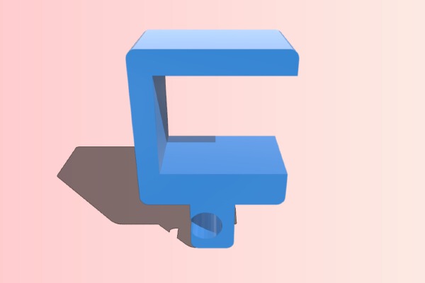 Ikea Vika Amon desk hook | 3d print model