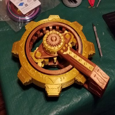 Nemesis Staff topper | 3d print model