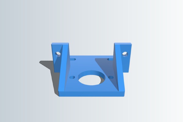 Z Lead Screw Mount for Flange Bearing 8mm KFL08 Hypercube Evolution | 3d print model