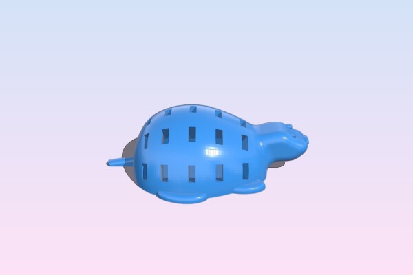 Porcupine USB Holder | 3d print model