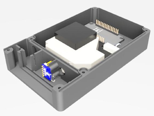 Luftdaten Particle Monitor Enclosure with Bug Filter and Lip seals | 3d print model