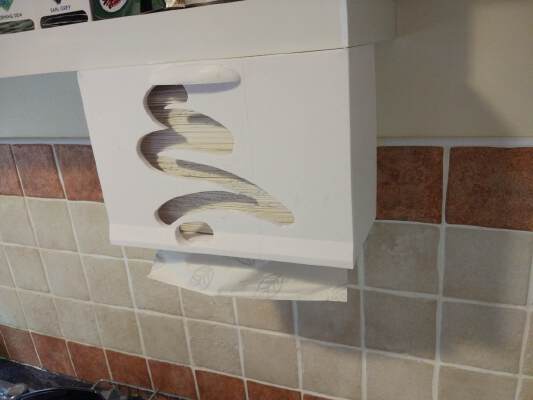Kitchen paper towels dispenser box | 3d print model
