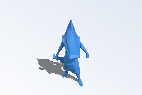 Pyramid Head - No base | 3d print model
