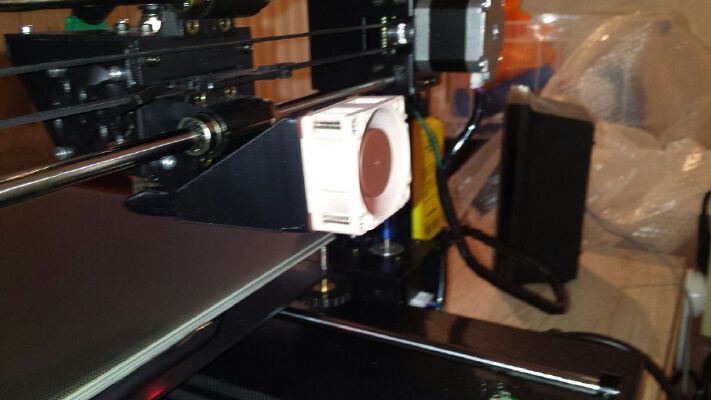 Anycubic I3 Mega Cooling Fan Bracket | 3d print model