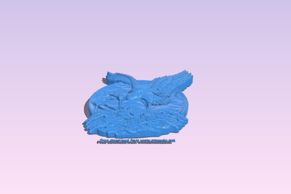 Cranes painting | 3d print model