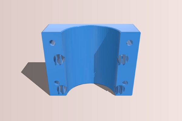 Redesigned Spindle Mount | 3d print model