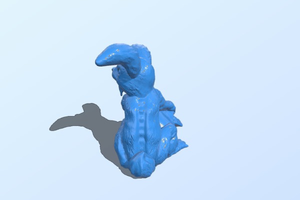 Easter-bunny | 3d print model