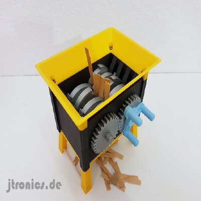 Mini Shredder V9 | 3d print model