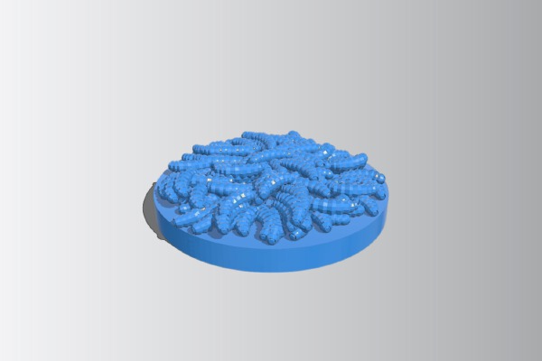 Swarm of Grubs | 3d print model