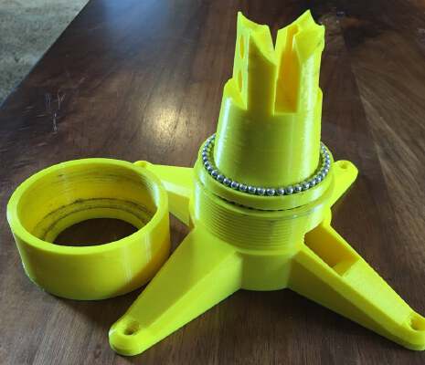 Geared Lazy Susan, Robotic Arm Project | 3d print model