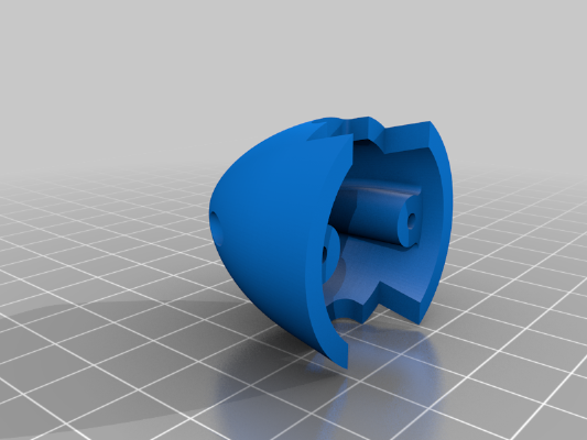 Folding Propeller Spinner | 3d print model