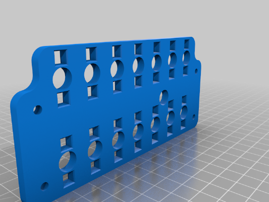 A320 ACP (AUDIO CONTROL PANEL) PANEL | 3d print model