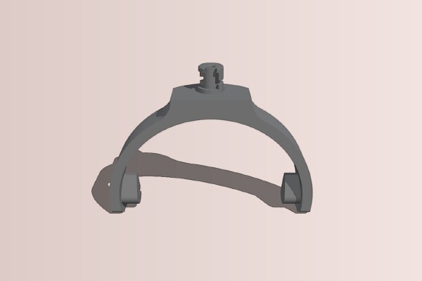 WH-CH510 replacment bracket | 3d print model