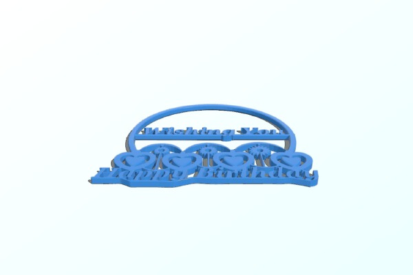 Happy Birthday | 3d print model