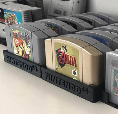 Nintendo 64 Cart Holder | 3d print model