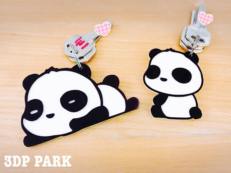 PANDA key chain