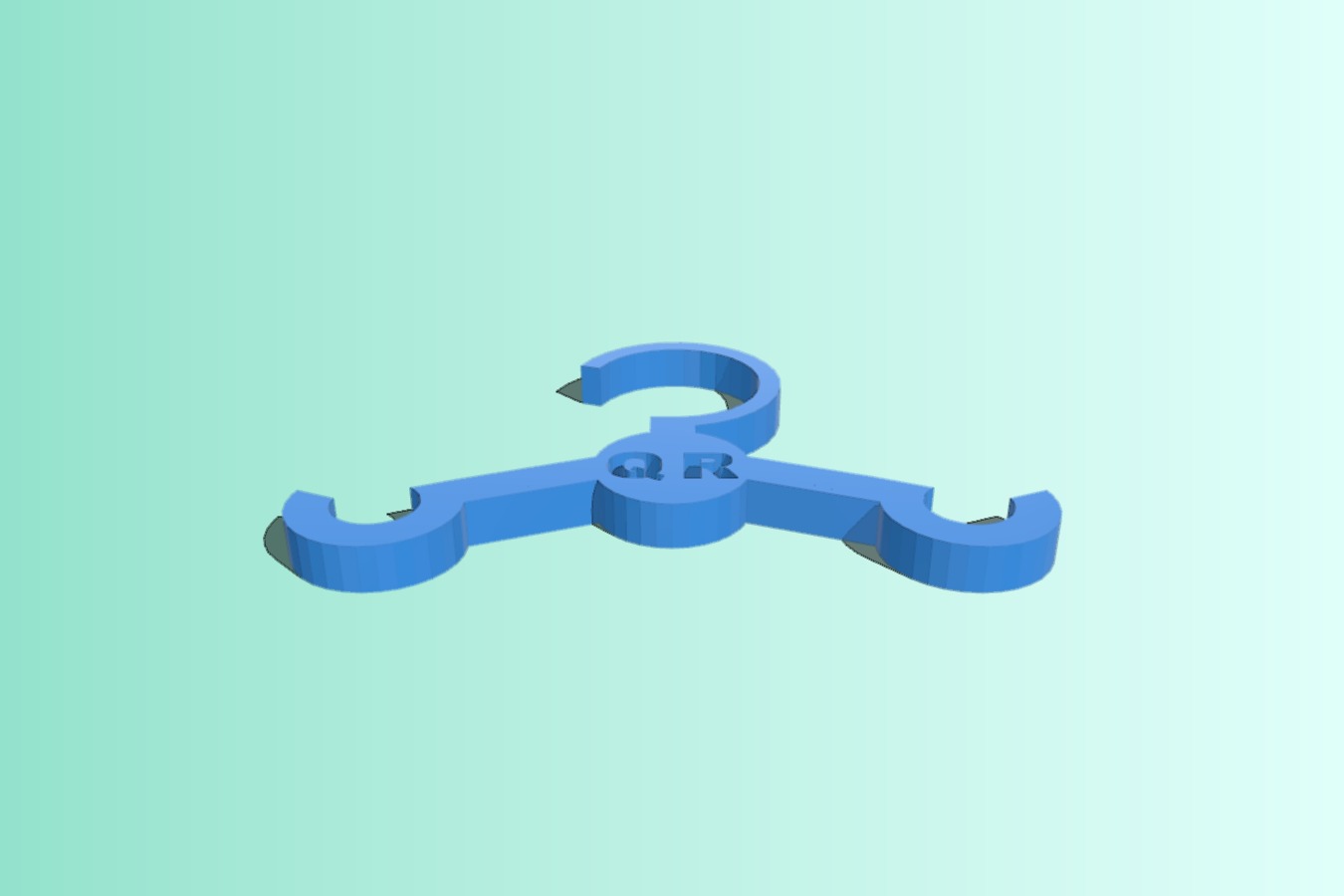Soccer goalie glove hanger